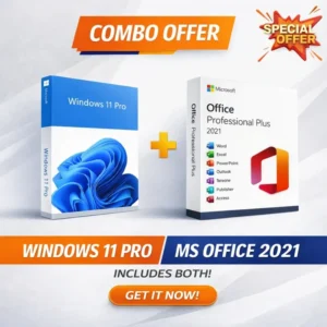 Windows 11 Pro + Office 2021 Pro Plus Lifetime Bundle