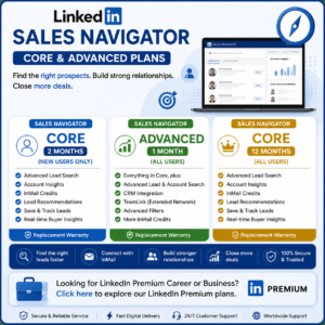 LinkedIn Sales Navigator β Core and Advanced Plans